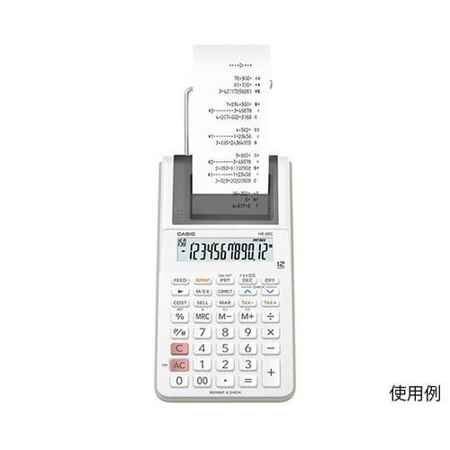 HR8RCWEプリンター電卓ハンディー