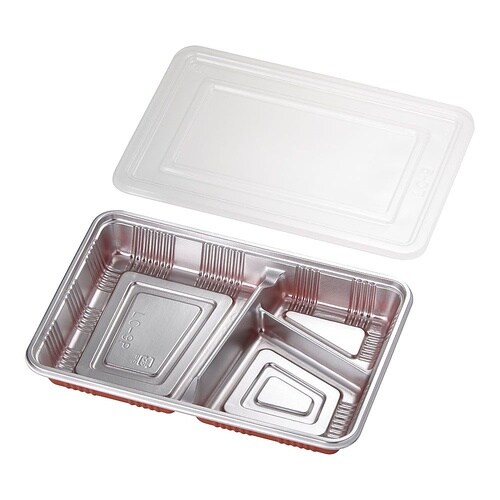 GBV1902 仕切付弁当容器蓋付9P