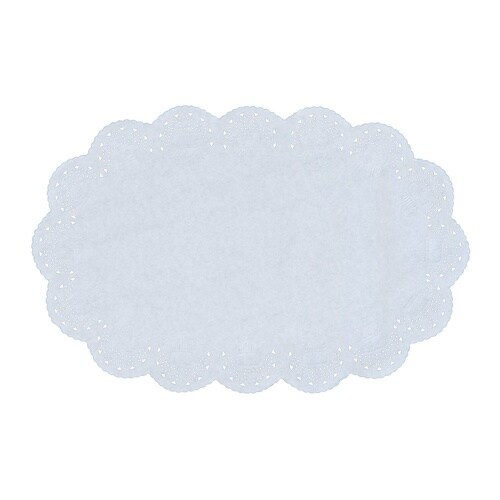 XLC2007 耐油レースペーパー小判型