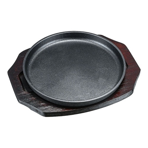 PIS1902 ステーキ皿 丸型22cm