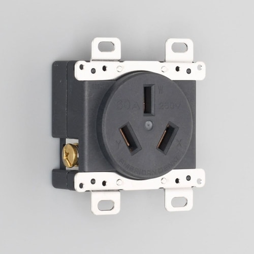 8620N 平刃形 埋込コンセント