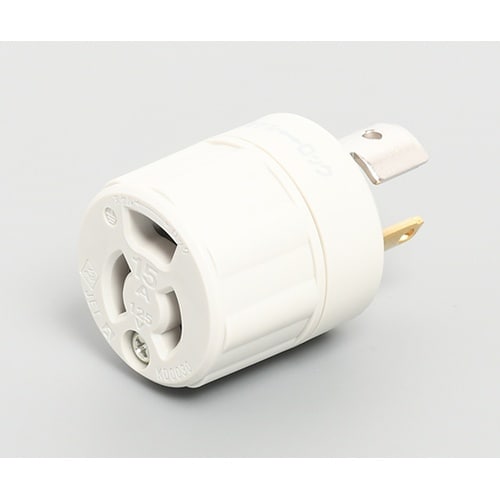 KD0030アダプター 引掛形→抜止 白