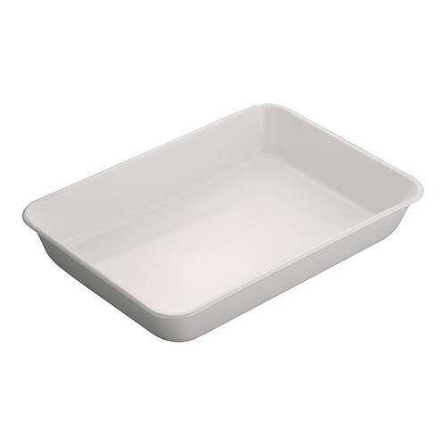 ABTJ602 ホーロー角バット白8枚取