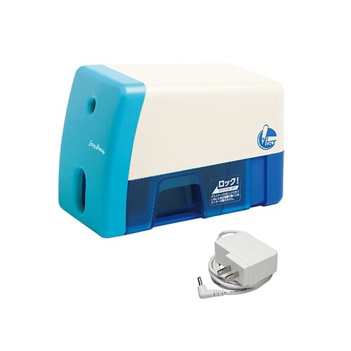 EK−7018−B 電動鉛筆削り 青