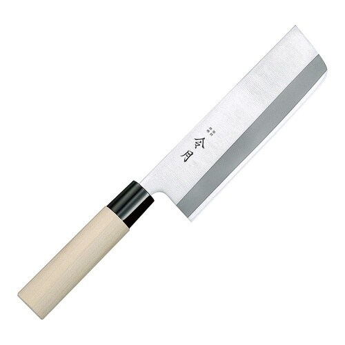 令月 ステンレス鋼和庖丁 菜切(両刃)1