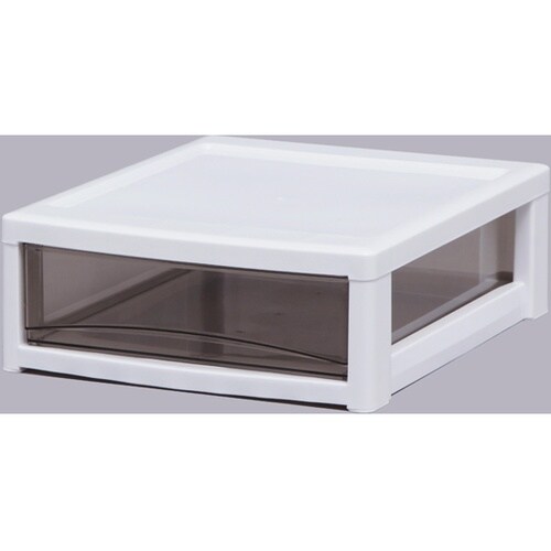 スーパークリアチェスト ホワイト/クリア