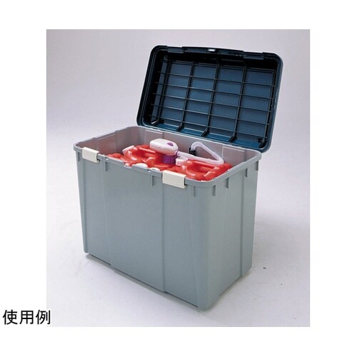 ワイドストッカー深型 グリーン/グレー