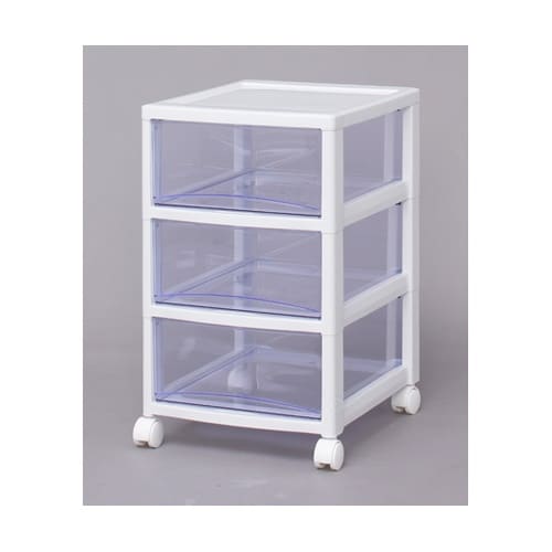 スーパークリアチェスト ホワイト/クリア