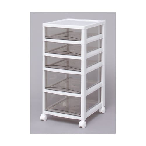 スーパークリアチェスト ホワイト/クリア