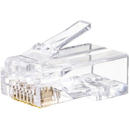 RJ−45コネクタ(カテゴリ6、貫通型、