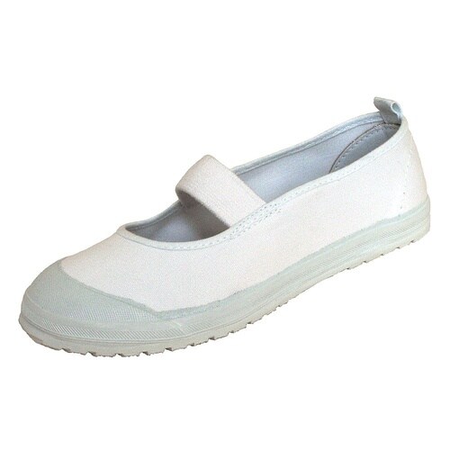 学校用 カラーバレーシューズ ホワイト