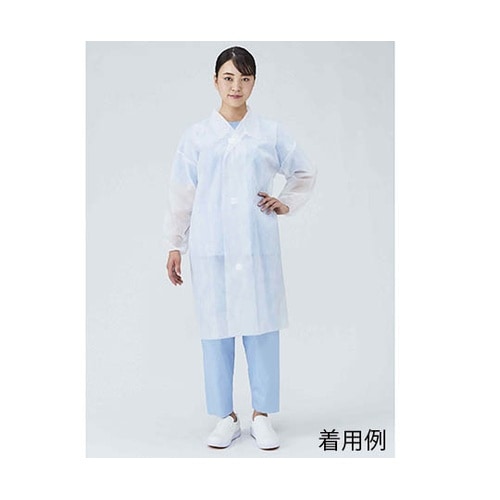 不織布白衣マジックテープ付薄手タイプ 1