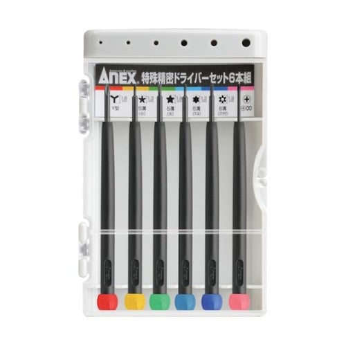 特殊精密ドライバーセット 6本組 347