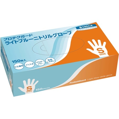 プロテクガード ライトブルー ニトリルグ