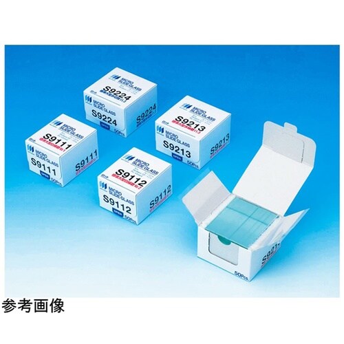 スライドグラス 標準大型スライド白縁磨