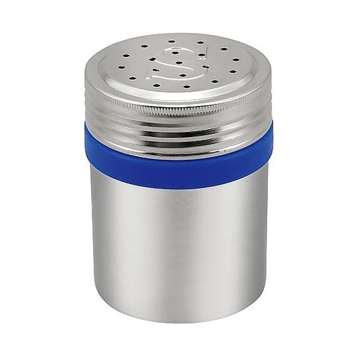 18−8 カラーバンド調味缶 ブルー S