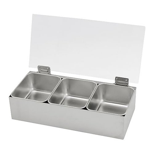 18−8 開閉式ヤクミ入 取り外し透明カ