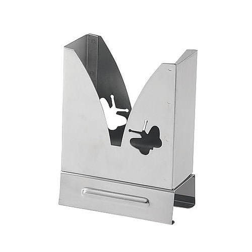 18−8 角型ナフキン立 蝶々