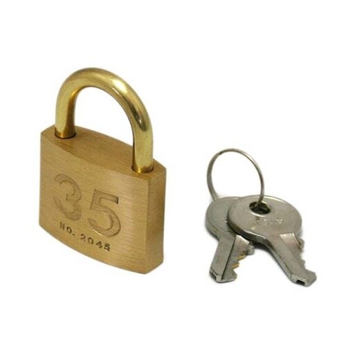 17245 シリンダー南京錠 35mm