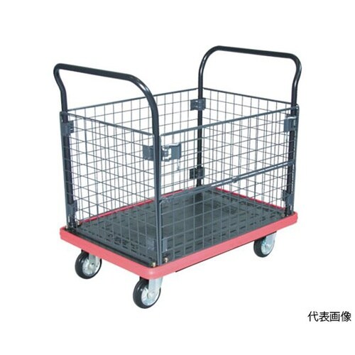 MKP157 樹脂製台車 金網付