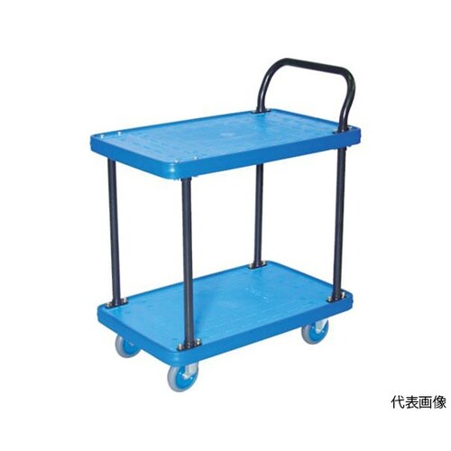 MKP304ACB 樹脂製台車 片袖2段