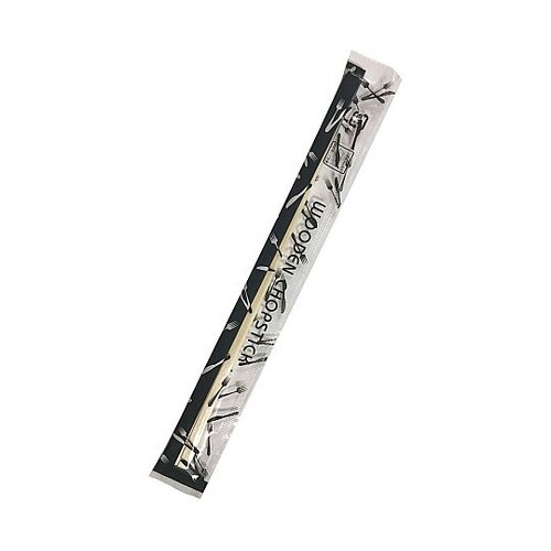 OPP完封箸 黒柄 アスペン元禄 楊枝入