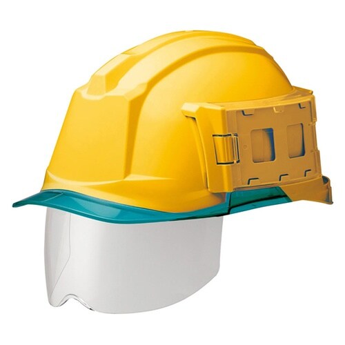 PC製ヘルメット イエロー/グリーン S