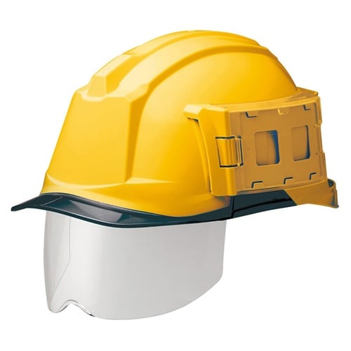 PC製ヘルメット イエロー/スモーク S