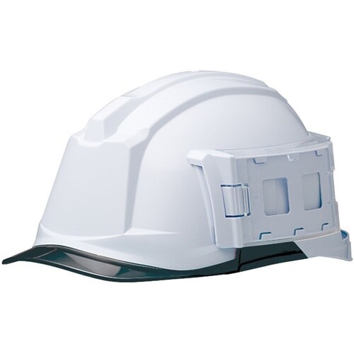 PC製ヘルメット ホワイト/スモーク S