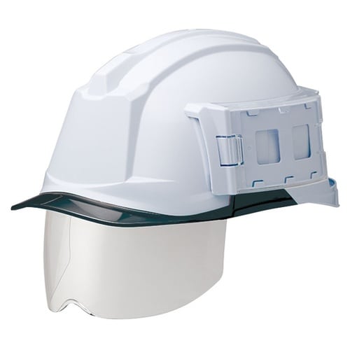 PC製ヘルメット ホワイト/スモーク S