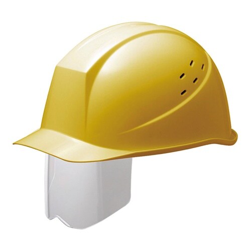 PC製ヘルメット(KP・通気孔・シールド