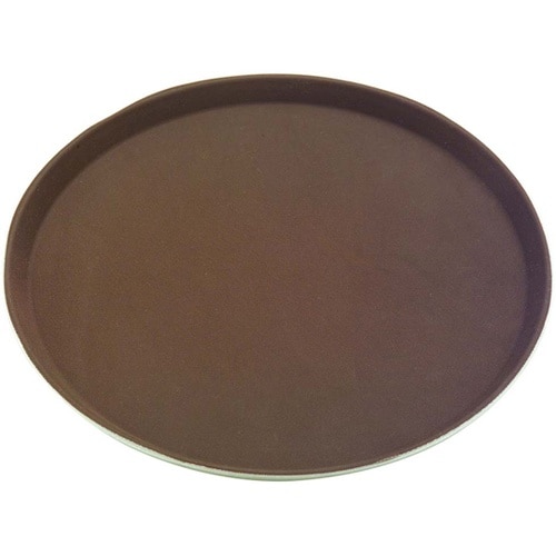 PPノンスリップトレー 丸型 14吋 ブ