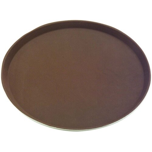 PPノンスリップトレー 丸型 16吋 ブ