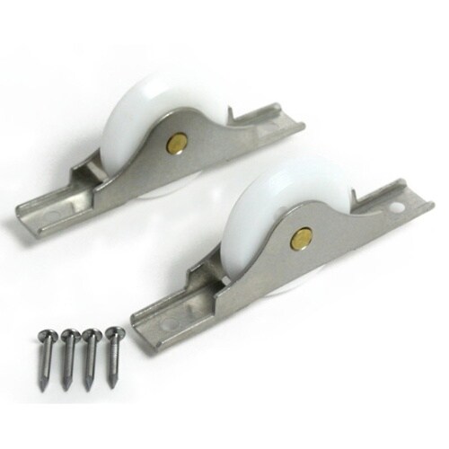 Vレール戸車V型ステンレス枠 42mm