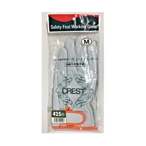 #425 アウトドア用・レジャー手袋白M
