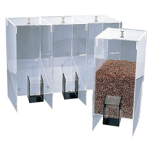 アクリル コーヒービーンズディスペンサー