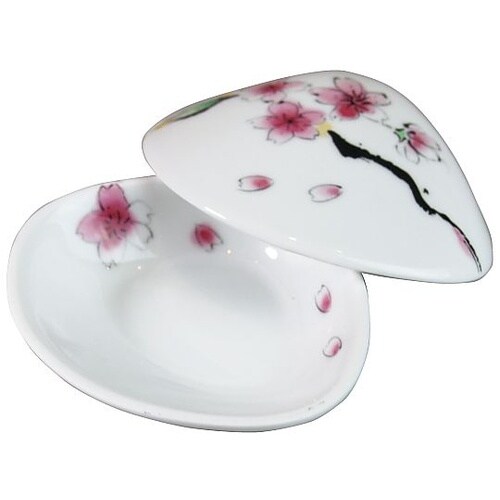 アルセラム強化食器 錦桜絵貝型珍味 EC