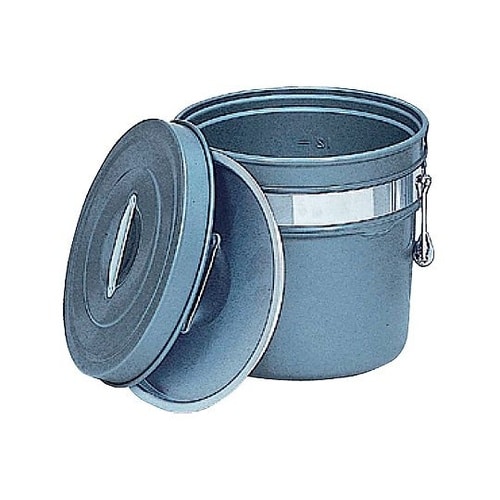 アルマイト 段付二重食缶(内外超硬質ハー