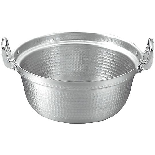 アルミ 打出 段付鍋 24cm