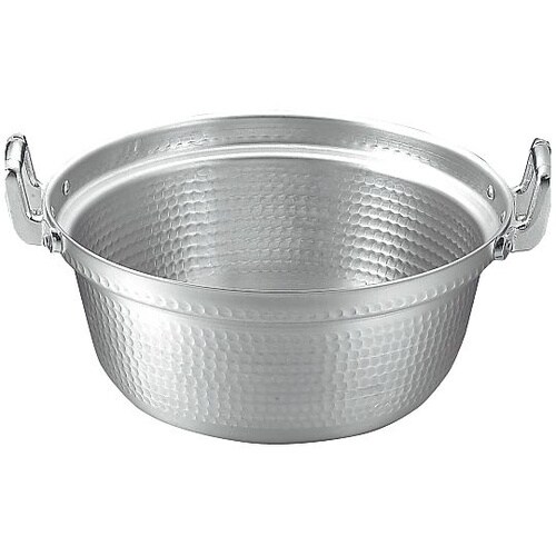 アルミ 打出 段付鍋 42cm