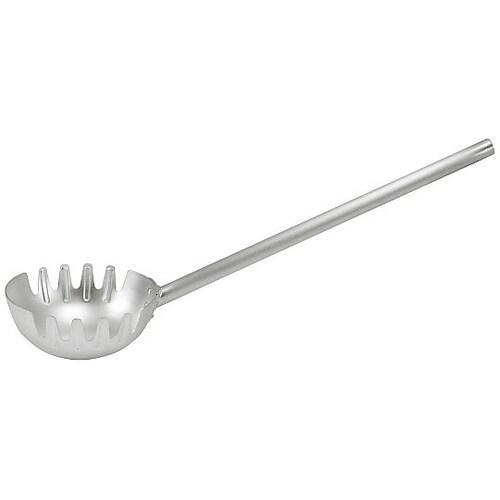 アルミ 両口麺ひしゃく 20cm 柄長2