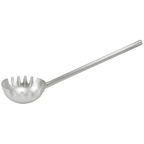 アルミ 両口麺ひしゃく 20cm 柄長3