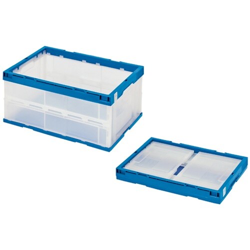 エコタイプオリタタミコンテナ 40L透明