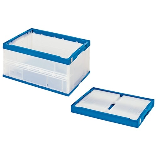 エコタイプオリタタミコンテナ 50L透明