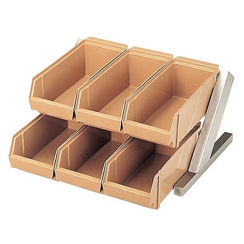 オーガナイザー 2段3列(6ヶ入)クリア