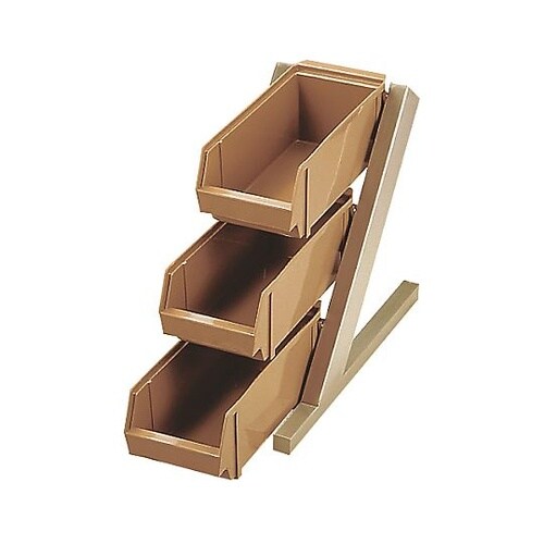 オーガナイザー 3段1列(3ヶ入)クリア