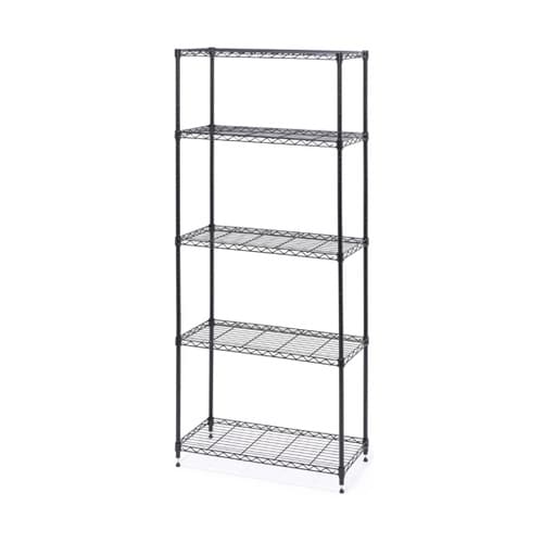 カラーメタルラック ハイタイプ ブラック