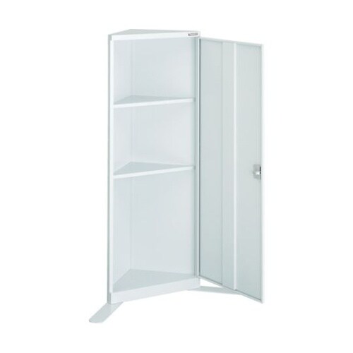 CL151 コーナーロッカー 固定棚2枚