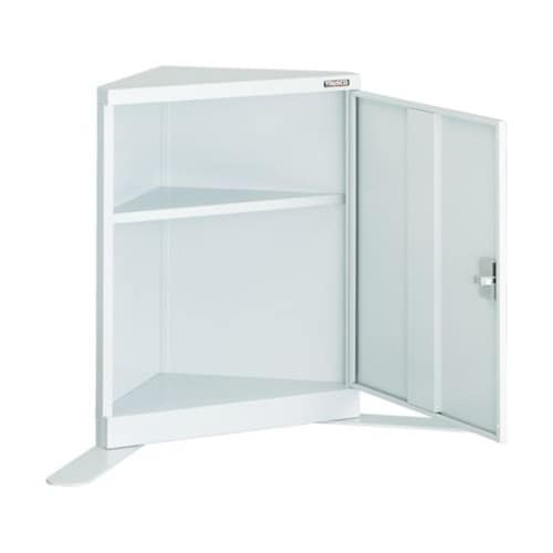 CL071 コーナーロッカー 固定棚1枚