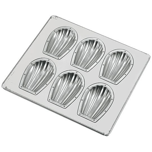 シリコン加工 貝型 天板(6ヶ取)フラッ